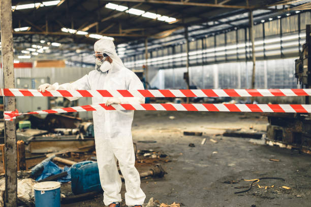 Professional Infectious Disease Decontamination technician working in Geneva, IL